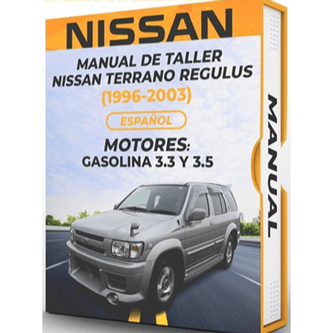 Manuale di officina Nissan Terrano Regulus (1996, 1997, 1998, 1999) 3.3, 3.5***