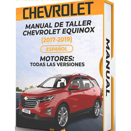 Manuale di officina Chevrolet Equinox (2017, 2018, 2019)