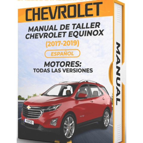 Manuale di officina Chevrolet Equinox (2017, 2018, 2019)