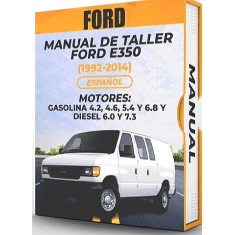 Manuale di officina Ford E350 (1992,1993,1994,1995,1996,1997,1998,1999,2000,2001,2002)