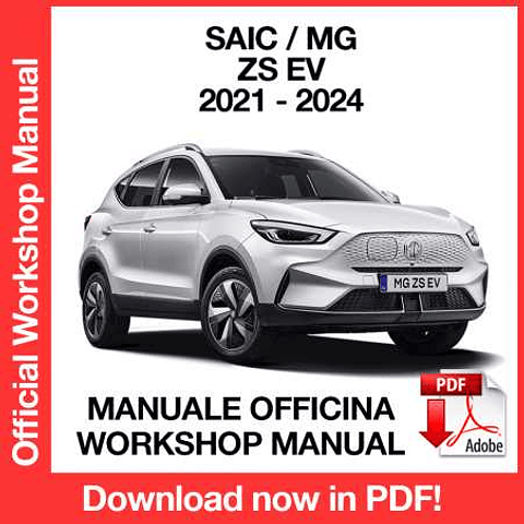 Manuale Officina Saic MG ZS EV (2021-2022-2023-2024) (EN)