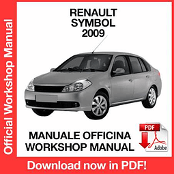 Manuale Officina Renault Symbol (2009) (EN)