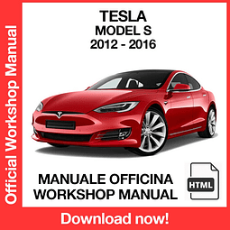 Manuale Officina Tesla Model S (2012-2013-2014-2015-2016) (EN)
