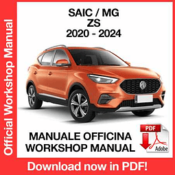 Manuale Officina Saic MG ZS (2020-2021-2022-2023-2024) (EN)