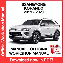 Manuale Officina Ssangyong Korando C300 (2019-2020) (EN)