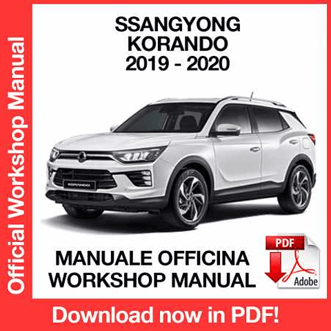 Manuale Officina Ssangyong Korando C300 (2019-2020) (EN)