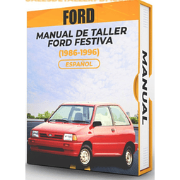 Manuale d'officina Ford Festiva (1986, 1987, 1988, 1989, 1990, 1991, 1992, 1993, 1994, 1995, 1996) PDF***
