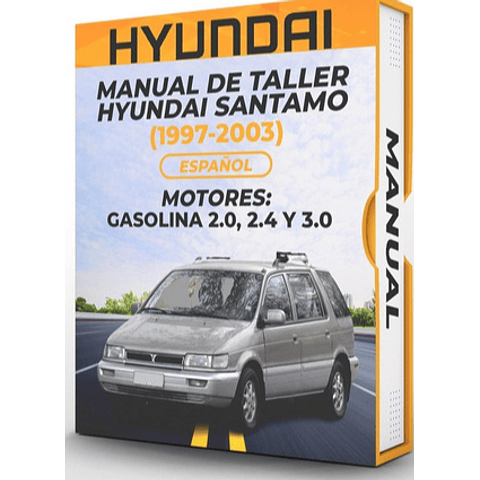 Manuale di officina Hyundai Santamo (1997, 1998, 1999, 2000, 2001, 2002, 2003) PDF