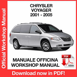 Manuale Officina Chrysler Voyager (2001-2002-2003-2004-2005) (EN)