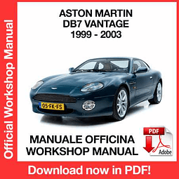 Manuale Officina Aston Martin DB7 (1999-2000-2001- 2002-2003) (EN)