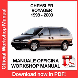 Manuale Officina Chrysler Voyager (1998-1999-2000) (EN)