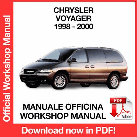Manuale Officina Chrysler Voyager (1998-1999-2000) (EN)