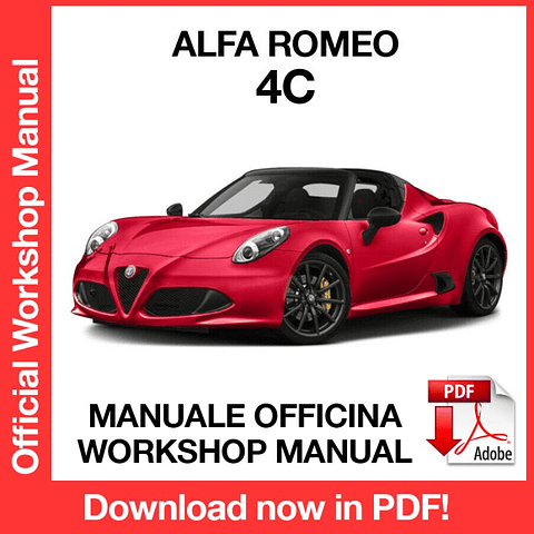 MANUALE OFFICINA ALFA ROMEO 4C (EN)