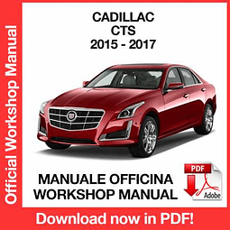 Manuale Officina Cadillac CTS (2014 - 2017) (EN)