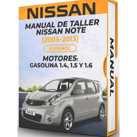 Manuale di officina Nissan Note (2005, 2006, 2007, 2008, 2009, 2010, 2011, 2012, 2013) 1.4, 1.5 e 1.6