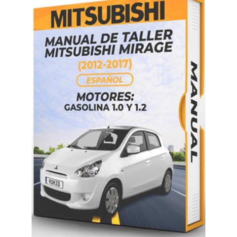 Manuale d'officina Mitsubishi Mirage (2012, 2013, 2014, 2015, 2016, 2017) 1.0, 1.2