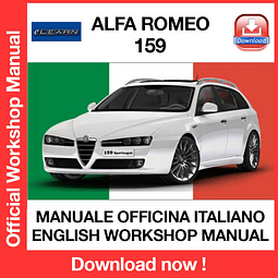 MANUALE OFFICINA ALFA ROMEO 159 (ITA) (EN)