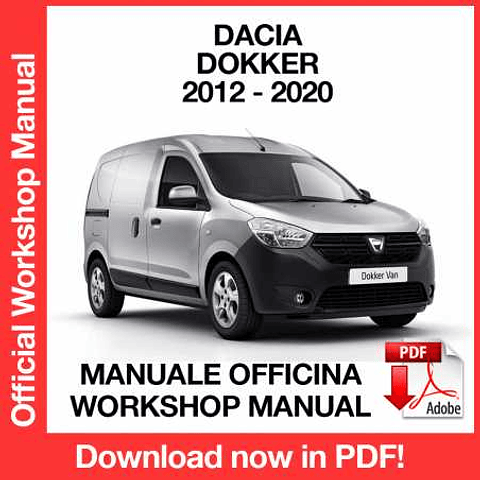 Manuale Officina Dacia Dokker (2012-2013-2014-2015-2016-2017-2018-2019-2020) (EN)