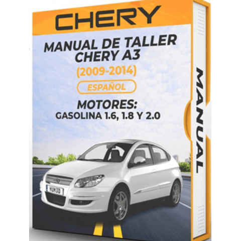 Manuale di officina Chery A3 (2009, 2010, 2011, 2012, 2013, 2014) 1.6, 1.8 e 2.0***
