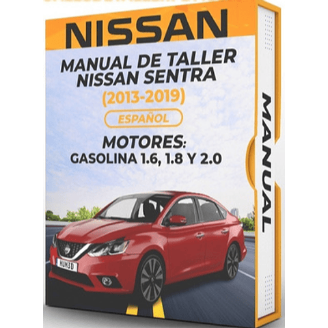 Manuale di officina Nissan Sentra (2013, 2014, 2015, 2016, 2017, 2018, 2019) 1.6, 1.8, 2.0