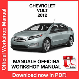 Manuale Officina Chevrolet Volt (2012) (EN)