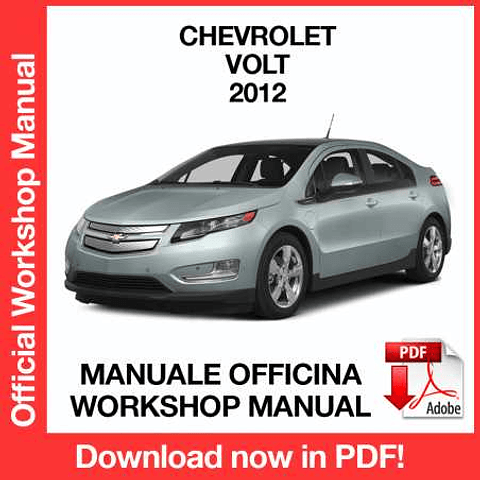 Manuale Officina Chevrolet Volt (2012) (EN)