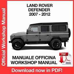 Manuale Officina Land Rover Defender (2007-2008-2009-2010-2011-2012) (EN)