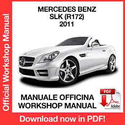 Manuale Officina Mercedes Benz SLK R172 (2011) (EN)