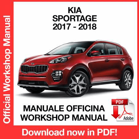 Manuale Officina Kia Sportage (2017-2018) (EN)