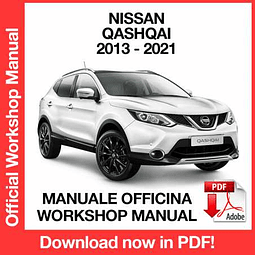Manuale Officina Nissan Qashqai J11 (2013-2014-2015-2016-2017-2018-2019-2020-2021) (EN)