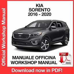 Manuale Officina Kia Sorento (2016-2017-2018-2019-2020) (EN)