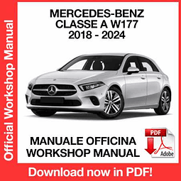 Manuale Officina Mercedes Benz Classe A W177 (2018-2019-2020-2021-2022-2023-2024) (ITA)