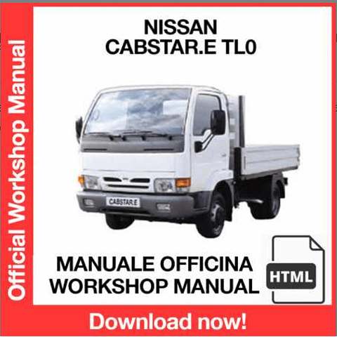 Manuale Officina Nissan Cabstar.E TL0 (EN) (ITA) (ESP)