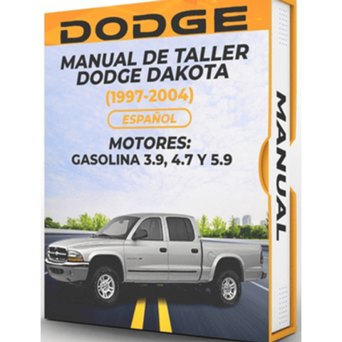 Manuale di officina Dodge Dakota (1997, 1998, 1999, 2000, 2001, 2002, 2003, 2004) 3.9, 4.7 e 5.9