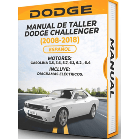 Manuale di officina Dodge Challenger (2008, 2009, 2010, 2011, 2012, 2013, 2014, 2015, 2016, 2017, 2018)