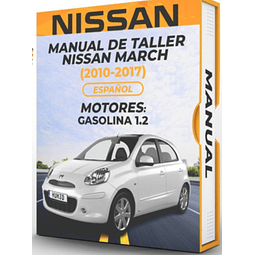 Manuale di officina Nissan March (2010, 2011, 2012, 2013, 2014, 2015, 2016, 2017) 1.2