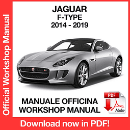 Manuale Officina Jaguar F-Type (2014-2015-2016-2017-2018-2019) (EN)