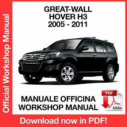 Manuale Officina Great Wall Hover H3 (2005-2006-2007-2008-2009-2010-2011) (EN)