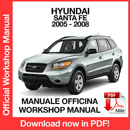 Manuale Officina Hyundai Santa Fe (2005-2006-2007) (EN)