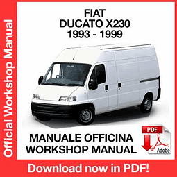Manuale Officina Fiat Ducato X230 (1993-1994-1995-1996-1997-1998-1999) (ITA)