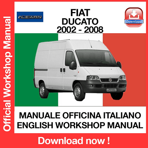 MANUALE OFFICINA FIAT DUCATO (2002-2003-2004-2005-2006-2007-2008) (ITA) (EN) eLEARN