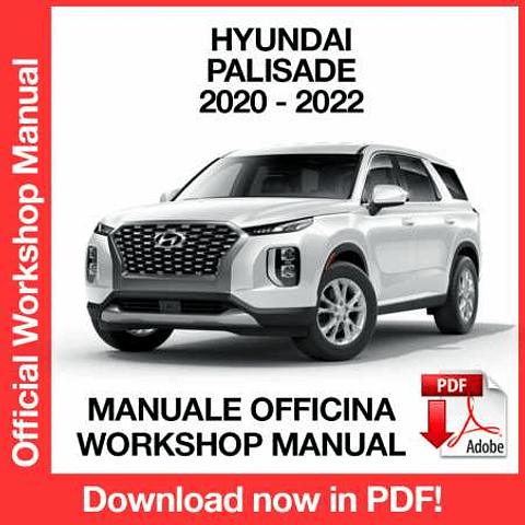 Manuale Officina Hyundai Palisade (2020-2021-2022) (EN)