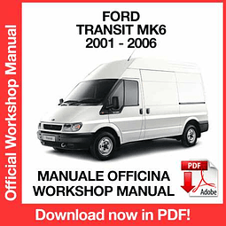 Manuale Officina Ford Transit MK6 (2001-2002-2003-2004-2005-2006) (EN)