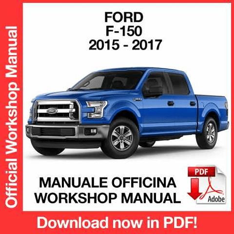 Manuale Officina Ford F-150 (2015-2016-2017) (EN)