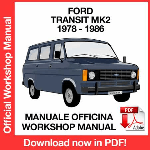 Manuale Officina Ford Transit MK2 (1978-1986) (EN)
