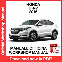 Manuale Officina Honda HR-V (2016) (EN)