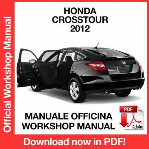 Manuale Officina Honda Crosstour (2012) (EN)