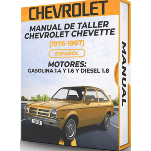 Manuale di officina Chevrolet Chevette (1982, 1983, 1984, 1985, 1986, 1987) BENZINA 1.4 e 1.6 e DIESEL 1.8