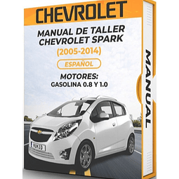 Manuale d'officina Chevrolet Spark (2005, 2006, 2007, 2008, 2009, 2010, 2011, 2012, 2013, 2014)