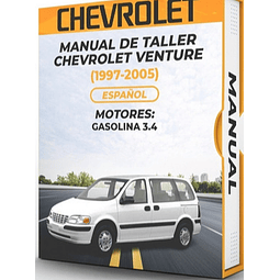 Manuale di officina Chevrolet Venture (1997, 1998, 1999, 2000, 2001, 2002, 2003, 2004, 2005)